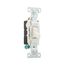 Commercial Toggle Switch, #14-10 Awg 15A 120/277V, Light Almond, Load Type: Motor Control, Fan, CSB115LA