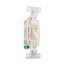 Toggle Switch, #14-10 Awg 15A, 120/277V, Ivory, Load Type Motor Control, Fan, 1-Pole, CSB115STV-SP