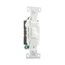 Commercial Toggle Switch, #14-10 Awg 15A, 120/277V, Load Type: Motor Control, Fan, 1-Pole, Pvc, CSB115W