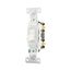 Commercial Toggle Switch, #14-10 Awg 15A, 120/277V, Load Type: Motor Control, Fan, 1-Pole, Pvc, CSB115W