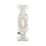 Commercial Toggle Switch, #14-10 Awg 20A, 120/277V, Light Almond, Load Type: Motor Control, Fan, CSB120LA
