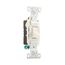 Commercial Toggle Switch, #14-10 Awg 20A, 120/277V, Light Almond, Load Type: Motor Control, Fan, CSB120LA