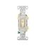 Commercial Toggle Switch, #14-10 Awg 20A, 120/277V, Ivory, Load Type: Motor Control, Fan, 1-Pole, CSB120V