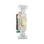 Commercial Toggle Switch, #14-10 Awg 20A, 120/277V, Ivory, Load Type: Motor Control, Fan, 1-Pole, CSB120V