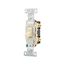 Commercial Toggle Switch, #14-10 Awg 20A, 120/277V, Ivory, Load Type: Motor Control, Fan, 1-Pole, CSB120V