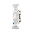 Commercial Toggle Switch, #14-10 Awg 20A, 120/277V, Load Type: Motor Control, Fan, 1-Pole, Pvc, CSB120W