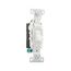 Commercial Toggle Switch, #14-10 Awg 20A, 120/277V, Load Type: Motor Control, Fan, 1-Pole, Pvc, CSB120W
