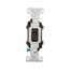 Commercial Toggle Switch, #14-10 Awg 15A, 120/277V, Brown, Load Type: Motor Control, Fan, 2-Pole, CSB215B