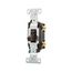 Commercial Toggle Switch, #14-10 Awg 15A, 120/277V, Brown, Load Type: Motor Control, Fan, 2-Pole, CSB215B