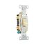 Commercial Toggle Switch, #14-10 Awg 15A, 120/277V, Ivory, Load Type: Motor Control, Fan, 2-Pole, CSB215V