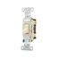 Commercial Toggle Switch, #14-10 Awg 15A, 120/277V, Ivory, Load Type: Motor Control, Fan, 2-Pole, CSB215V
