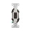 Commercial Toggle Switch, #14-10 Awg 20A, 120/277V, Brown, Load Type: Motor Control, Fan, 2-Pole, CSB220B