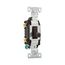 Commercial Toggle Switch, #14-10 Awg 20A, 120/277V, Brown, Load Type: Motor Control, Fan, 2-Pole, CSB220B