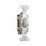 Commercial Toggle Switch, #14-10 Awg 20A, 120/277V, Gray, Load Type: Motor Control, Fan, 2-Pole, CSB220GY
