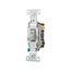 Commercial Grade Toggle Switch, #14-10 Awg, 15A, 120/277V, Back & Side, Screw, Gray, 3-Way, CSB315GY