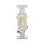 Toggle Switch, #14-10 Awg, 15A, Commercial, 120/277V, Back/Side Wiring, Screw, Brown, 3-Way, CSB315STV-SP
