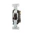 Commercial Grade Toggle Switch, #14-10 Awg, 20A, 120/277V, Back & Side, Screw, Brown, 3-Way, CSB320B