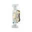 Commercial Grade Toggle Switch, #14-10 Awg, 20A, 120/277V, Back & Side, Screw, Ivory, 3-Way, CSB320V