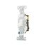 Commercial Grade Toggle Switch, #14-10 Awg, 20A, 120/277V, Back & Side, Screw, White, 3-Way, CSB320W
