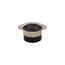 Safety Grip Locking Flanged Outlet, #14-8 Awg, 15A, 125V, L1-15, 2-Pole, 2-Wire, Plated Brass, CWL115FO