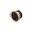 Safety Grip Locking Flanged Outlet, #14-8 Awg, 15A, 125V, L1-15, 2-Pole, 2-Wire, Plated Brass, CWL115FO
