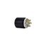 Auto Grip Locking Plug, #18-8 Awg, 20A, 480V, Auto Grip, L12-20, 3-Pole, 3-Wire, 0.38 To 1 In, CWL1220P
