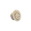 Auto Grip Locking Flanged Outlet, #14-8 Awg, 30A, 600V, L13-30, 3-Pole, 3-Wire, CWL1330FO