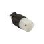 Safety Grip Locking Connector, #16-12 Awg 20A, 250V, Safety Grip, L2-20, 2-Pole, 2-Wire, CWL220C