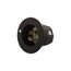 Safety Grip Locking Flanged Inlet, #14-8 Awg, 15A, 125V, L5-15, 2-Pole 3-Wire, CWL515FI