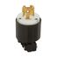 Safety Grip Locking Plug, Bulk Pack, #16-12 Awg 15A, 125V, Safety Grip, L5-15, 2-Pole 3-Wire, CWL515P-BU