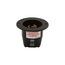 Safety Grip Locking Flanged Inlet, #14-8 Awg, 15A, 250V, Black, L6-15, 2-Pole 3-Wire, CWL615FI