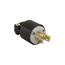 Safety Grip Locking Plug, #16-12 Awg, 15A, 250V, Safety Grip, L6-15, 2-Pole 3-Wire, 0.38 To 1 In, CWL615P