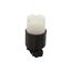 Safety Grip Locking Connector, #16-12 Awg 15A, 277V, Safety Grip, L7-15, 2-Pole 3-Wire, CWL715C