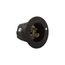 Safety Grip Locking Flanged Inlet, #14-10 Awg, 15A, 277V, Black, L7-15, 2-Pole 3-Wire, CWL715FI