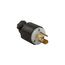 Safety Grip Locking Plug, #16-12 Awg, 15A, 277V, Safety Grip, L7-15, 2-Pole 3-Wire, 0.38 To 1 In, CWL715P