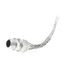 Support Cord Grip, Straight, 0.50-0.63" Cord Dia., 1/2" Fitting, Male Mesh Body, Npt Thread, DC100500