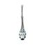 Strain Relief Deluxe Cord Grip, Straight, 0.63-0.75" Cord Dia. 1/2" Fitting, Male Mesh Body, DC100625