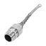 Strain Relief Deluxe Cord Grip, Straight, 0.75-0.88" Cord Dia. 1" Fitting, Male Mesh Body, DC300750
