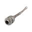 Strain Relief Deluxe Cord Grip, Straight, 1.94-2.06" Cord Dia. 2" Fitting, Male Mesh Body, DC6001937