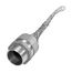 Strain Relief Deluxe Cord Grip, Straight, 2.44-2.63" Cord Dia. 3" Fitting, Male Mesh Body, DC8002437