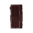 Fan Color Change Faceplate, Brown, Indoor, Decorator Style, DCK1-B