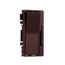 Fan Color Change Faceplate, Brown, Indoor, Decorator Style, DCK1-B