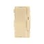 Dimmer Color Change Faceplate, Ivory, Indoor, Decorator Style, DCK1-V