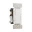 Decorator Dimmer, Preset Feature, #14 -12 Awg 120/277V, Slide Actuator, 1000 Sq Ft Coverage, DF10P-C1