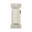 Decorator Dimmer, Preset Feature, #14-12 Awg 120V, Slide Actuator, Light Almond, 1-Pole, 3-Way, DLC03P-LA