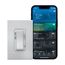 Wi-Fi Smart Dimmer, 120V, Silver Granite, Oil Rubbed Bronze, 60Hz, 1-Pole, 1-Gang, EWFD30-C6-BX-L