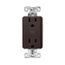 Plt Wi-Fi Smart Duplex Receptacle, 120V, Split Control 15A, 1/2 Hp, 120V Oil Rubbed Bronze, EWFTRCR15-RB-BX-L
