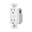 Plt Wi-Fi Smart Duplex Receptacle, Neutral Required, 120V, Split Control 15A, 1/2 Hp, 120V, EWFTRCR15-W-BX-L