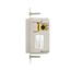 Plt Wi-Fi Smart Duplex Receptacle, Weather Resistant, 120V, Split Control 15A, 1/2 Hp, 120V Gray, EWFWRCR15-GY-BX-L