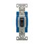 Ezlink Modular Toggle Switch, 15 A, 120-277 Vac, 60 Hz, Three-Pole, Four-Wire, Brown, EZ1203B